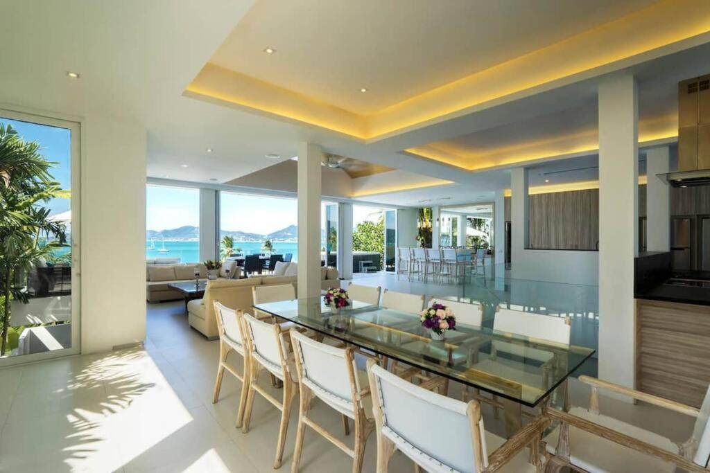 Villa Nirvana - Beachfront Tropical Chic 4Br Haven In Cape Panwa, Phuket Ban Makham Eksteriør bilde