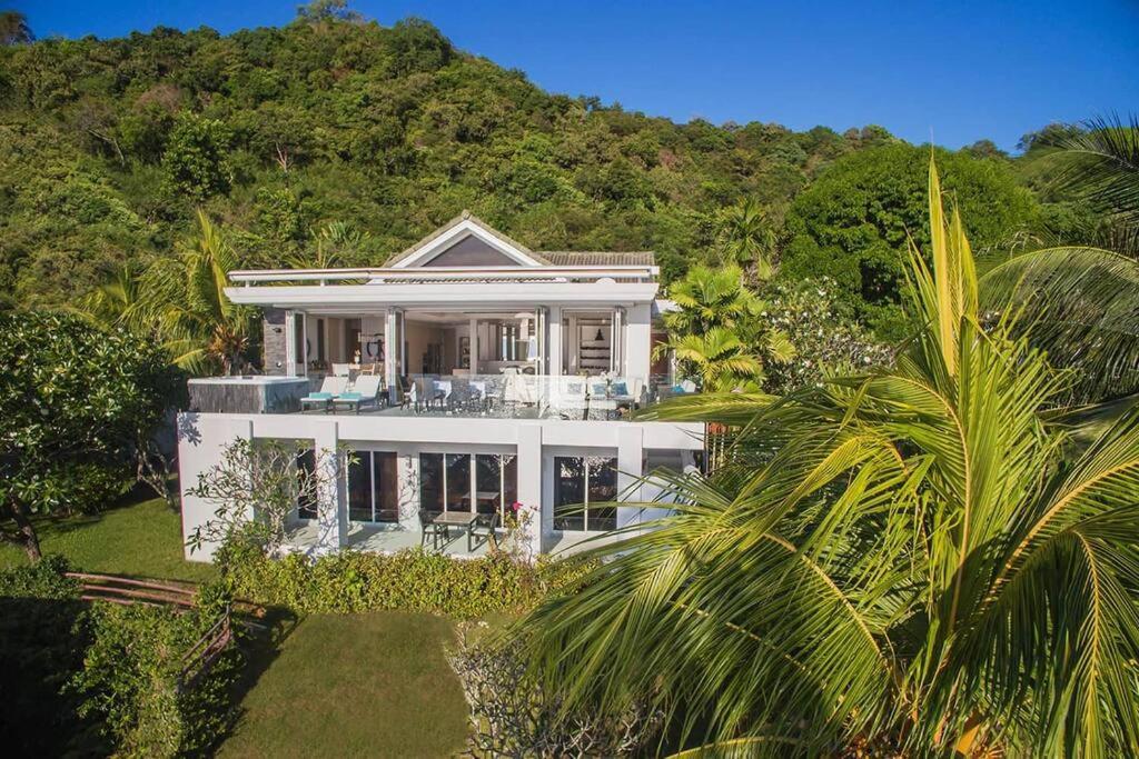 Villa Nirvana - Beachfront Tropical Chic 4Br Haven In Cape Panwa, Phuket Ban Makham Eksteriør bilde